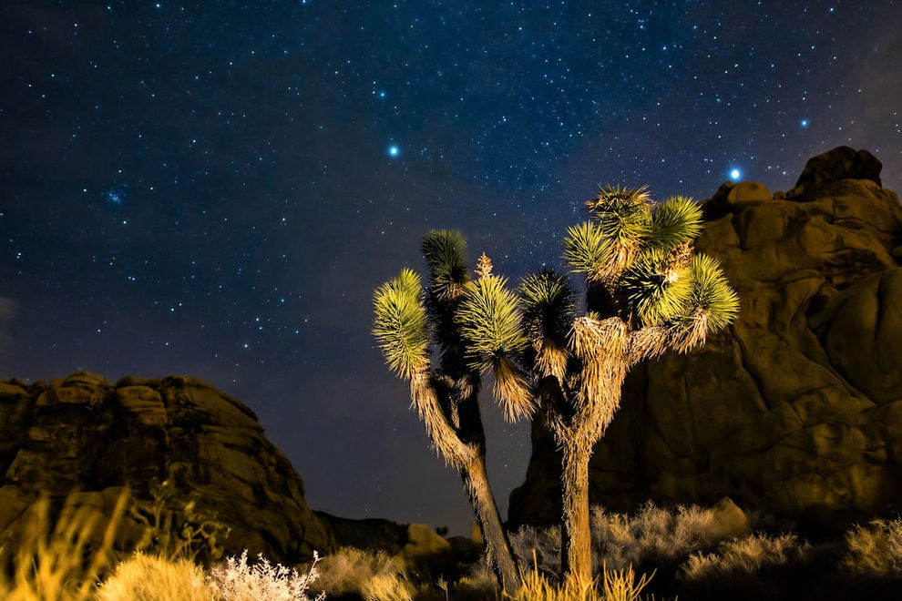 Stargazing in the California desert proves stunning at most any time of year