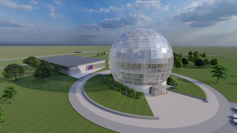 Foxconn awards $2.3M in contracts to build globe-shape structure – Kenosha News