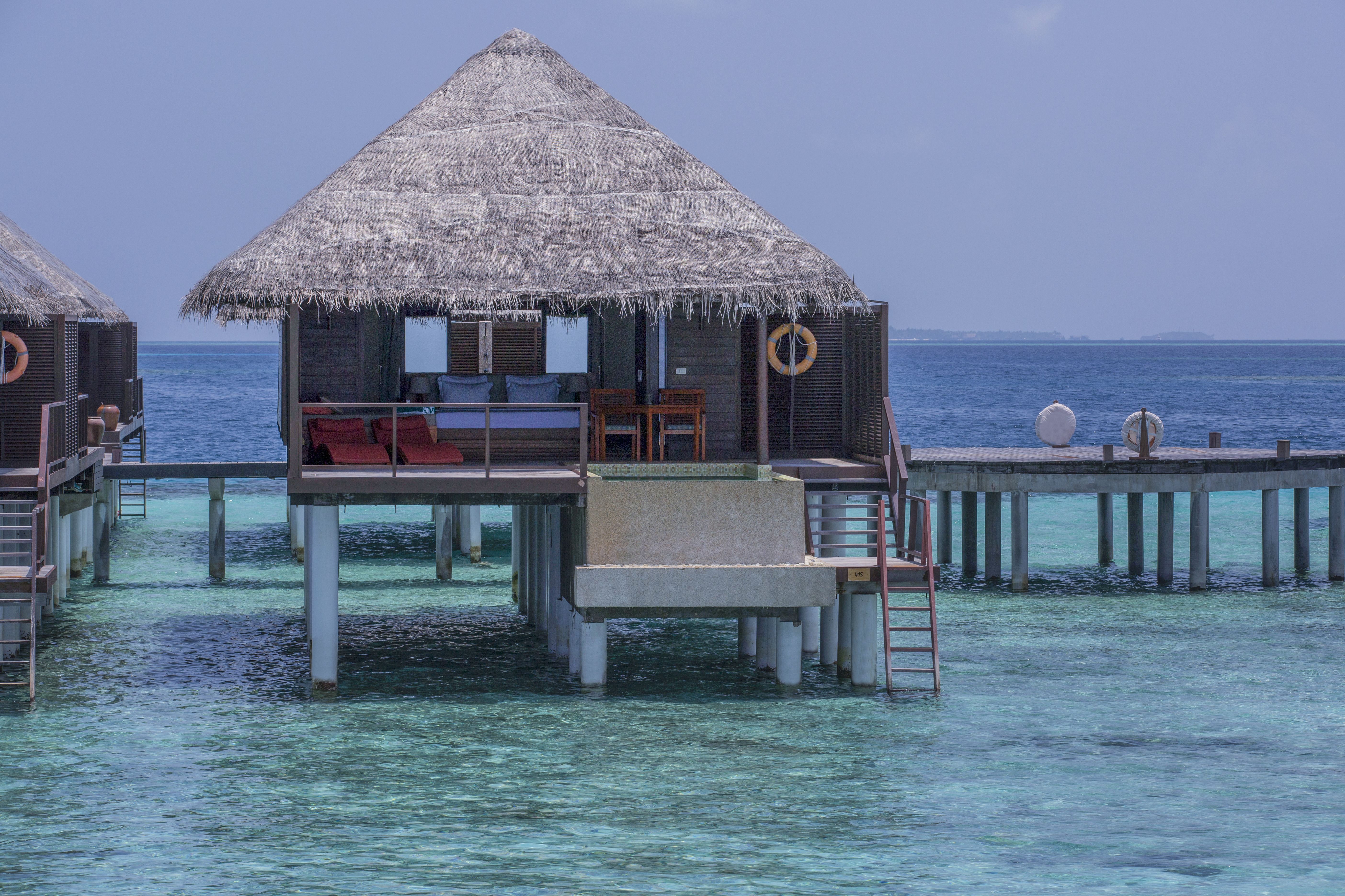And this is just one of the regular water villas.