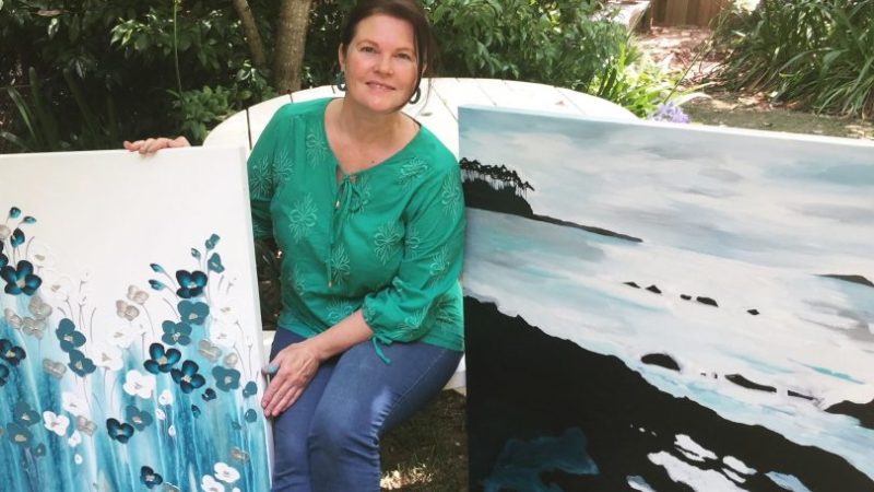 South Coast artist Naomi Crowther keeps painting despite the fires – The RiotACT