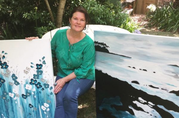 South Coast artist Naomi Crowther keeps painting despite the fires – The RiotACT