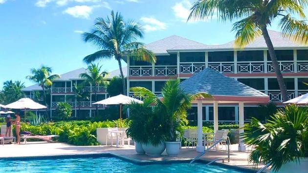 Grounds of Ocean Club East in Turks & Caicos