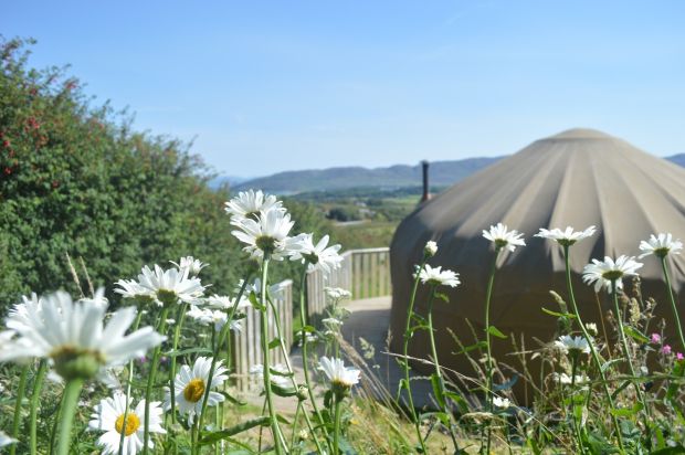 Portsalon Luxury Camping in Co Donegal is the perfect place to go glamping. Photograph: Donegalglamping.com