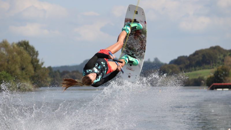 Charlotte’s flipping happy back on her wakeboard – Newsroom