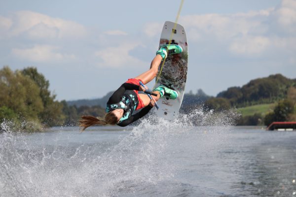 Charlotte’s flipping happy back on her wakeboard – Newsroom