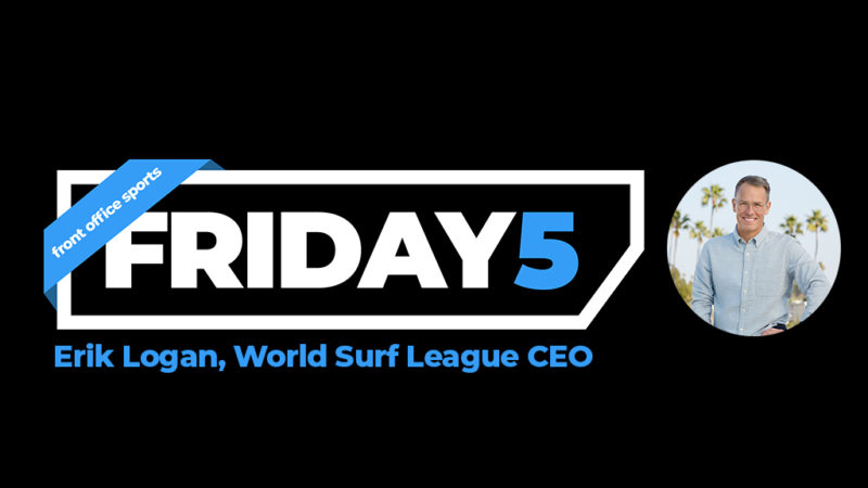 Friday Five: WSL CEO Erik Logan On Surfing’s Olympic Debut, WSL Growth – Front Office Sports