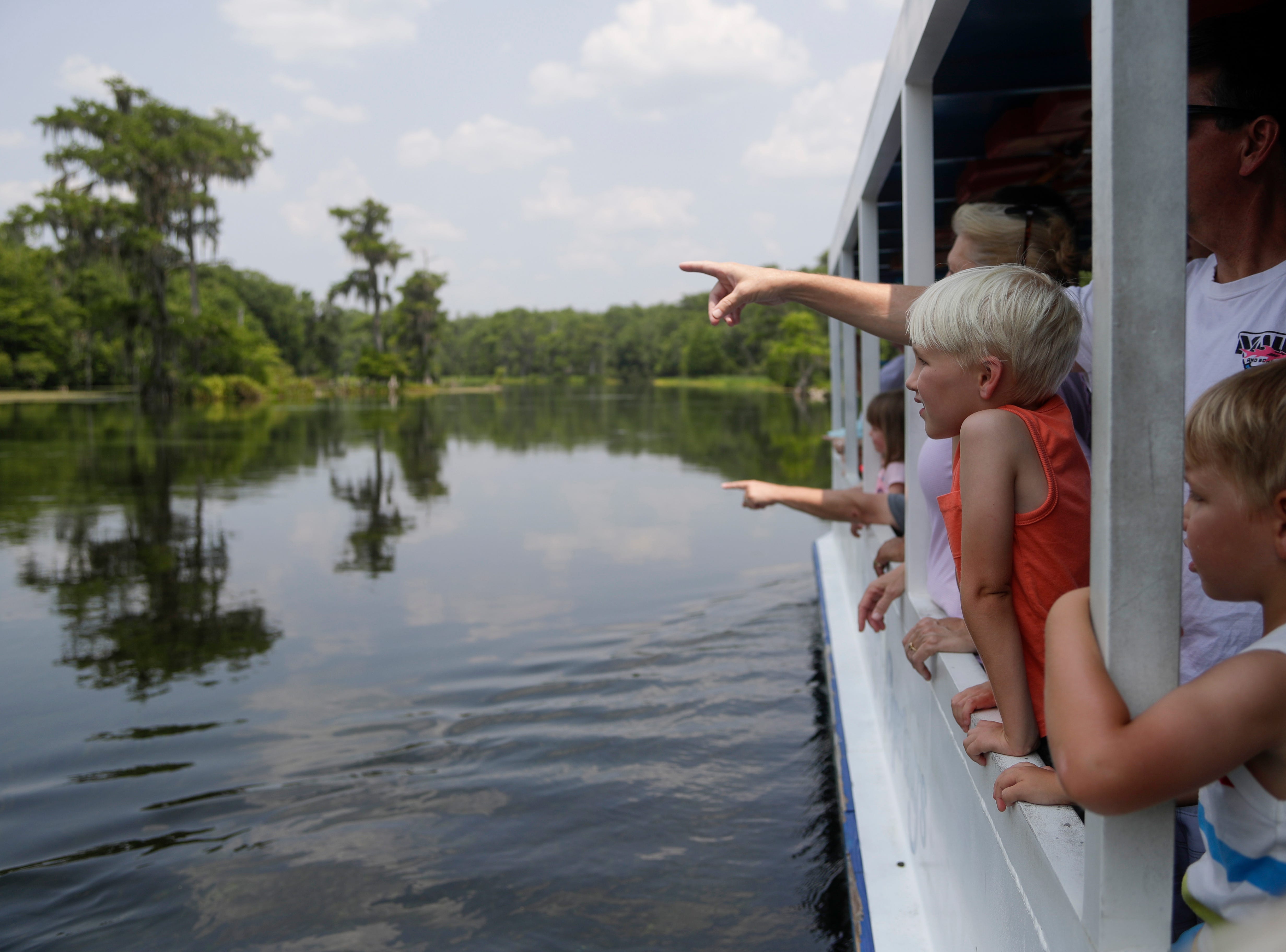 Wakulla Springs State Park historic boat tours are a popular experience for families visiting the park. 