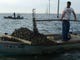 Willie Pelt tongs for oysters in Apalachicola Bay in 2011.