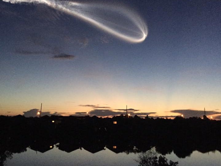 Richard Ragazzon captured this image of the Aug. 8, 2019 United Launch Alliance Atlas V rocket launch.