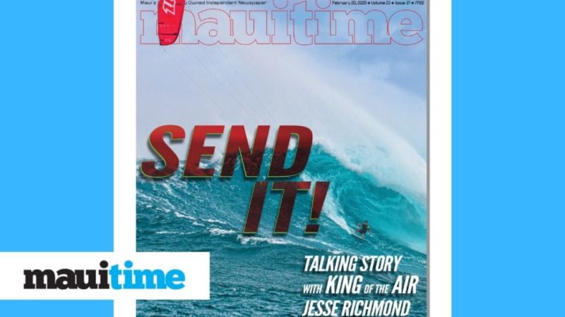 Jesse Richman Wins King of Air and Spreads Stoke on Maui – Maui Time