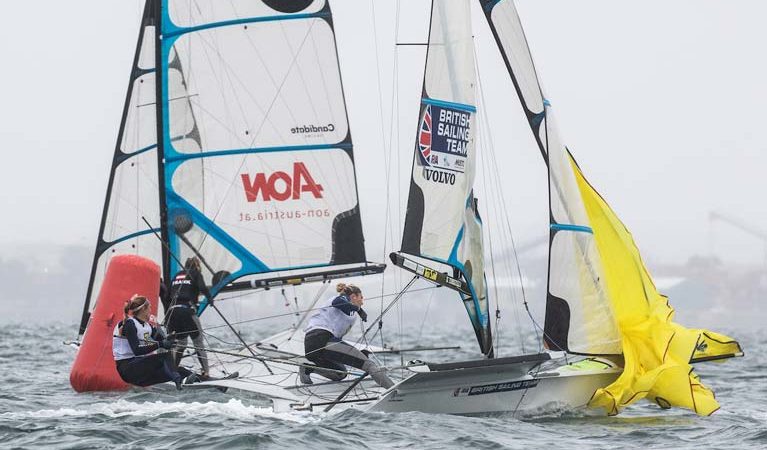 Royal Irish’s Saskia Tidey & Charlotte Dobson Narrowly Miss 49erFX World Title – Afloat