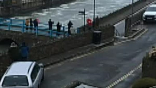 Surfers catch large waves from major Europe storm under bridge in England – Fox News