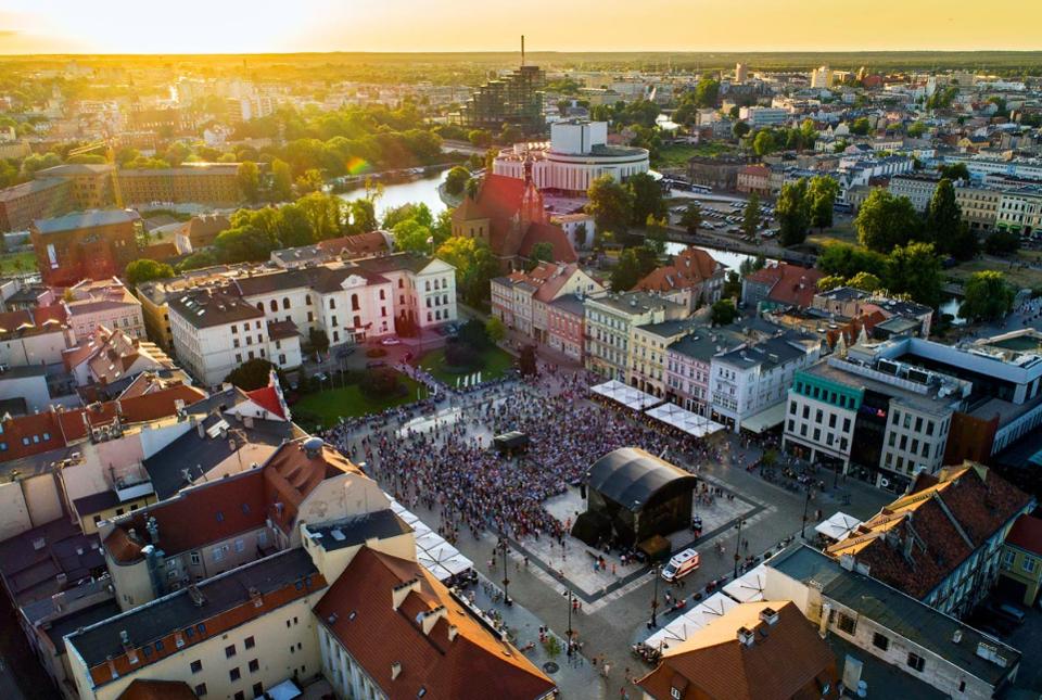 A general view of Bydgoszcz, Poland, a European Best Destination 2020