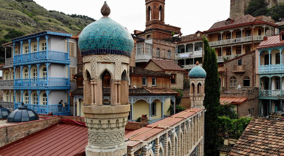 Tbilisi GEORGIA-ARCHITECTURE-TOURISM