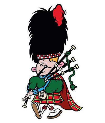 bagpipe guy
