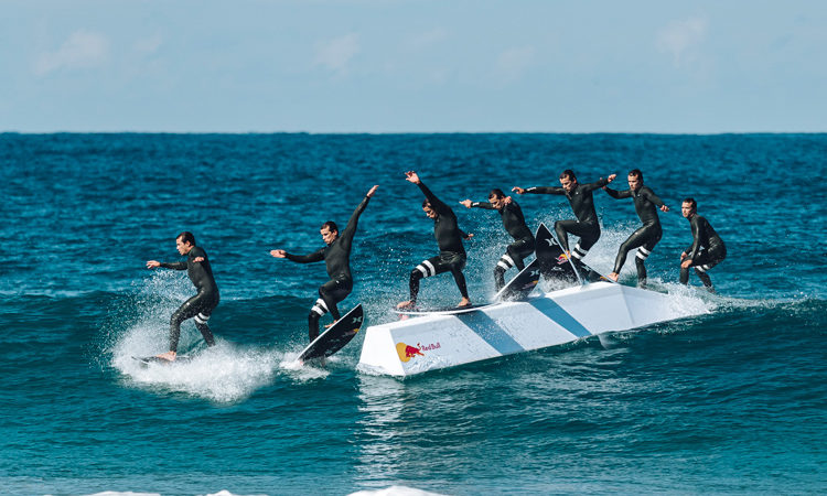 Julian Wilson combines surfing and skateboard at wave pool – SurferToday