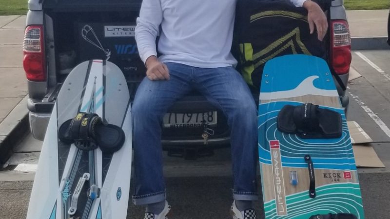 Kitesurfing with Jeff Raney – pbmonthly.net