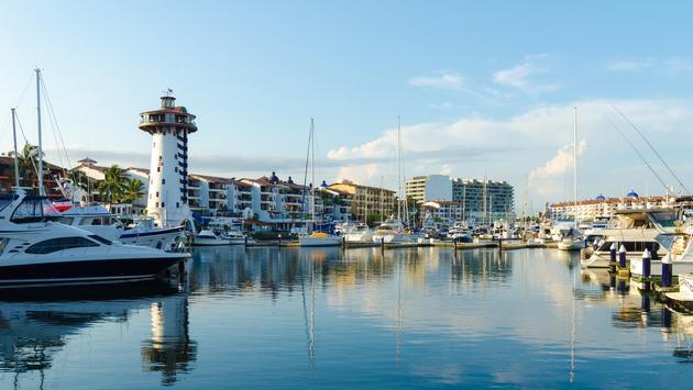 Marina Vallarta, Puerto Vallarta, Mexico.