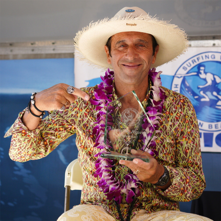 Fernando Aguerre: he was inducted into the Surfing Walk of Fame in 2018 | Photo: ISA