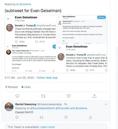 Modernity: Calls to “cancel” Evan Geiselman grow louder after stylish Florida professional surfer caught “liking” President Trump tweet! – BeachGrit