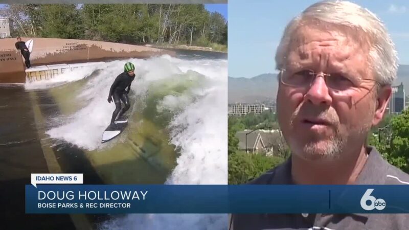 Surfers hang ten on the expert wave in the Boise whitewater park – 6 On Your Side