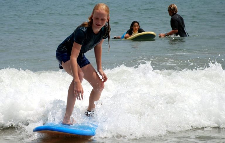 surfing in Corolla