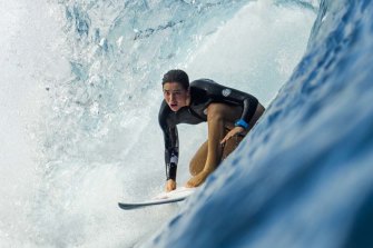 Tyler Wright says surfing Teahupo’o demands respect. She has only surfed it once for a Rip Curl promotional video in 2015.