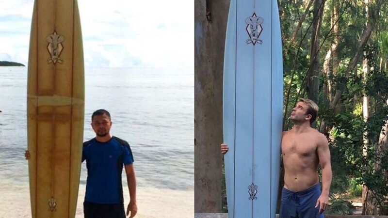A surfboard lost at Waimea Bay in 2018 is found thousands of miles away – Hawaii News Now