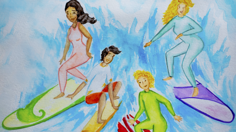 Cardiff mom publishes children’s book ‘Waves of Love: Surfing with Mommy’ – Encinitas Advocate