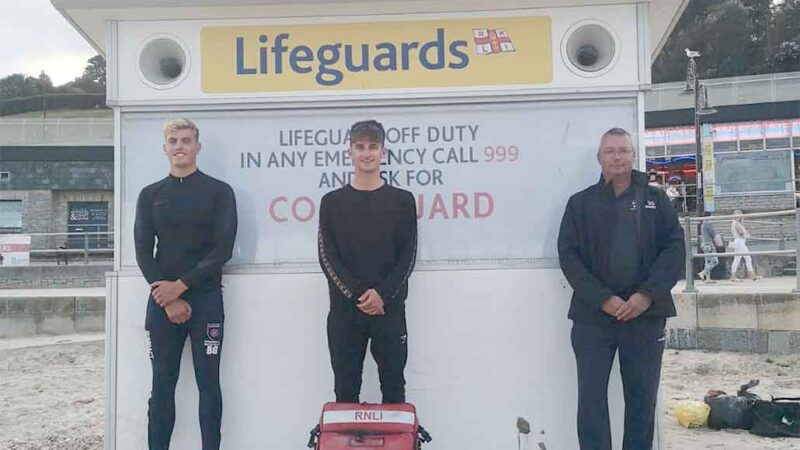 Lyme Regis lifeguards rescue unresponsive boy from water – LymeOnline