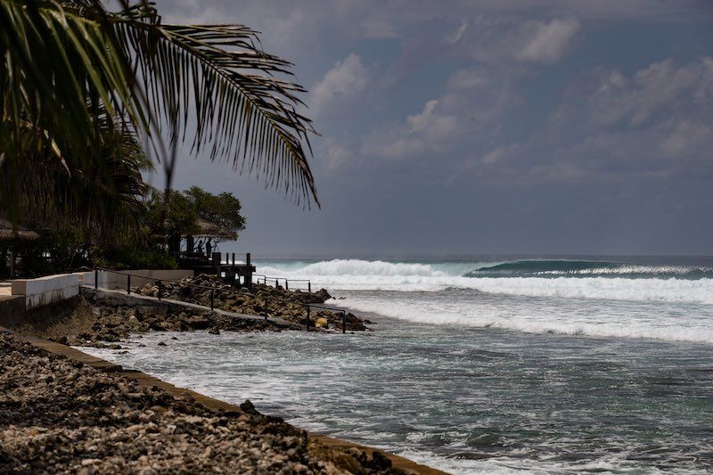 “The last week the waves have been insanely good,” Kotch says. “But overall, it’s been a sorta strange season. We had ten days with no surf, which is unheard of. I’ve been here for 13 seasons and I’ve never known it to be this off-and-on.” Photo: Richard Kotch