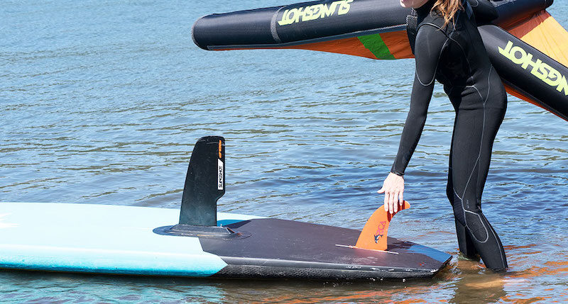 New SUP Winder Fin Turns Any Hard SUP Into A Wingsurf Board – Supconnect.com