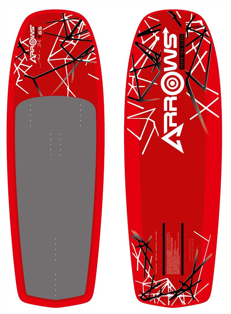 Moses' carbon T65 board - photo © International Kiteboarding Association