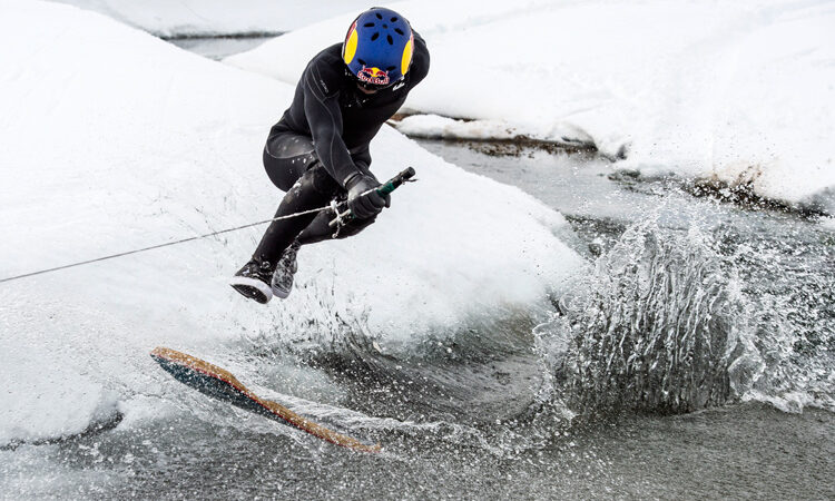 The day Brian Grubb combined wakeskating with snowboarding – SurferToday