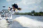 Meagan Ethell wakeboards in Sebastian, Florida, USA 9 June 2020
