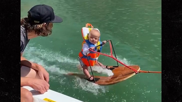 6-Month-Old Baby Goes Waterskiing, Parents Say He’s World’s Youngest – TMZ