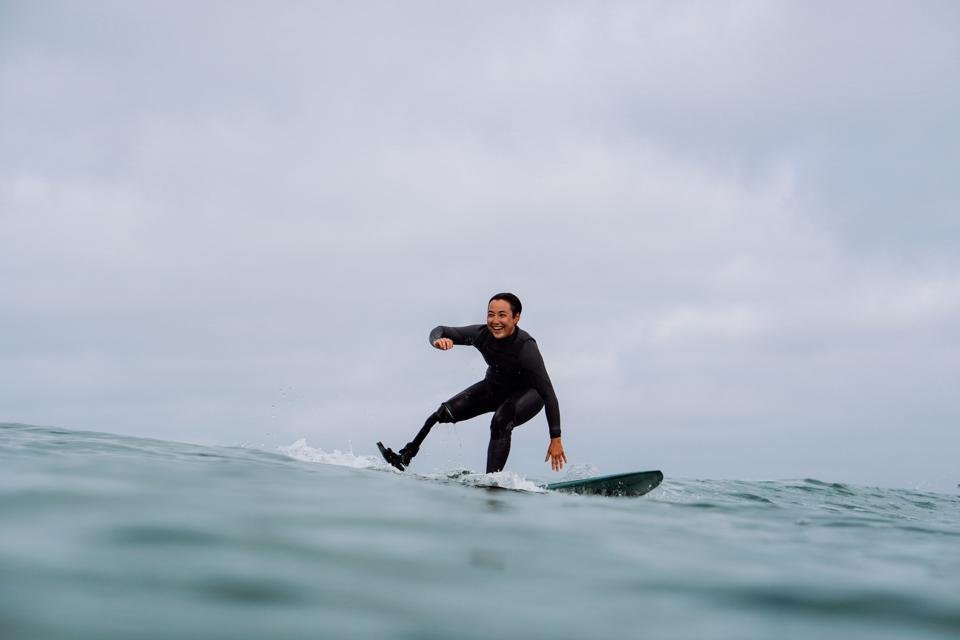World Adaptive Surfing Champion Dani Burt