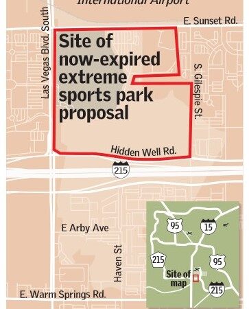 Developer’s plans for massive extreme sports attraction dashed – Las Vegas Review-Journal