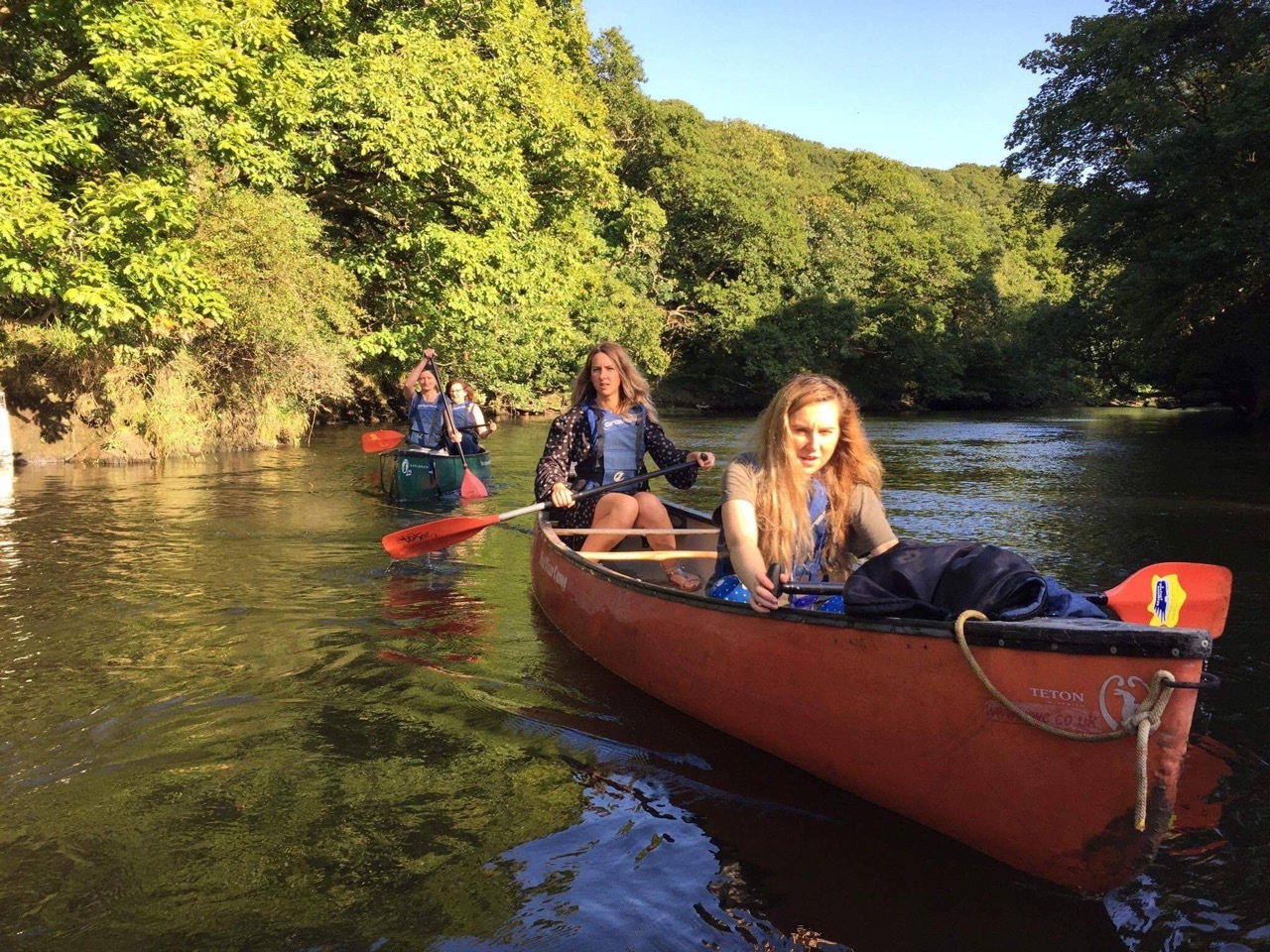 Go canoeing on the river Teifi and see if you can spot otters, red kites, salmon, kingfishers and even red deer