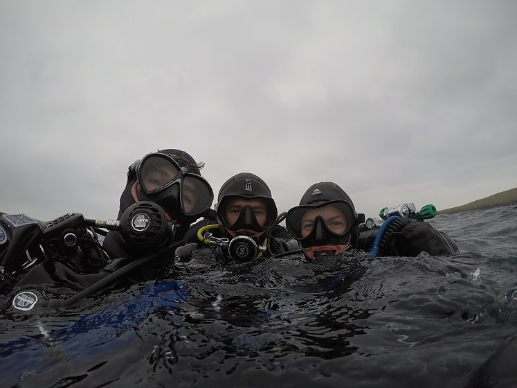 Learn how to dive and explore marine life off the coast of Orkney