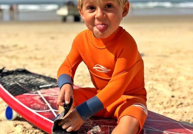 Little Boy Learnt How To Surf Completed Unaided By The Age Of Two – LADbible