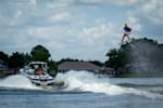 Cory Teunissen hits a double-up wave on Lake Jessamine Cory Teunissen competes at the Red Bull Double or Nothing contest put on by Park Bonifay in Orlando, FL, USA on September 02, 2020.