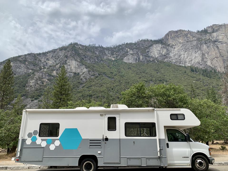 RV in Yosemite National Park