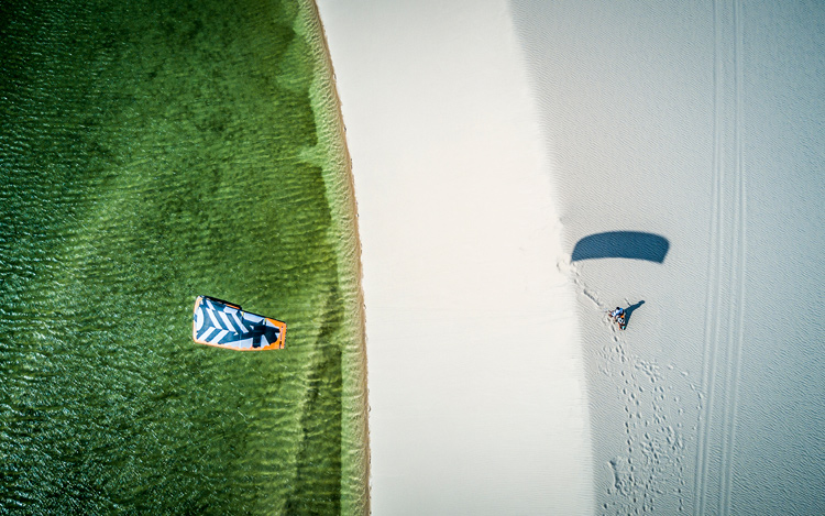 Kiteboarding: individual sports don't appear to offer special opportunities to viruses looking for new hosts | Photo: Piva/Red Bull