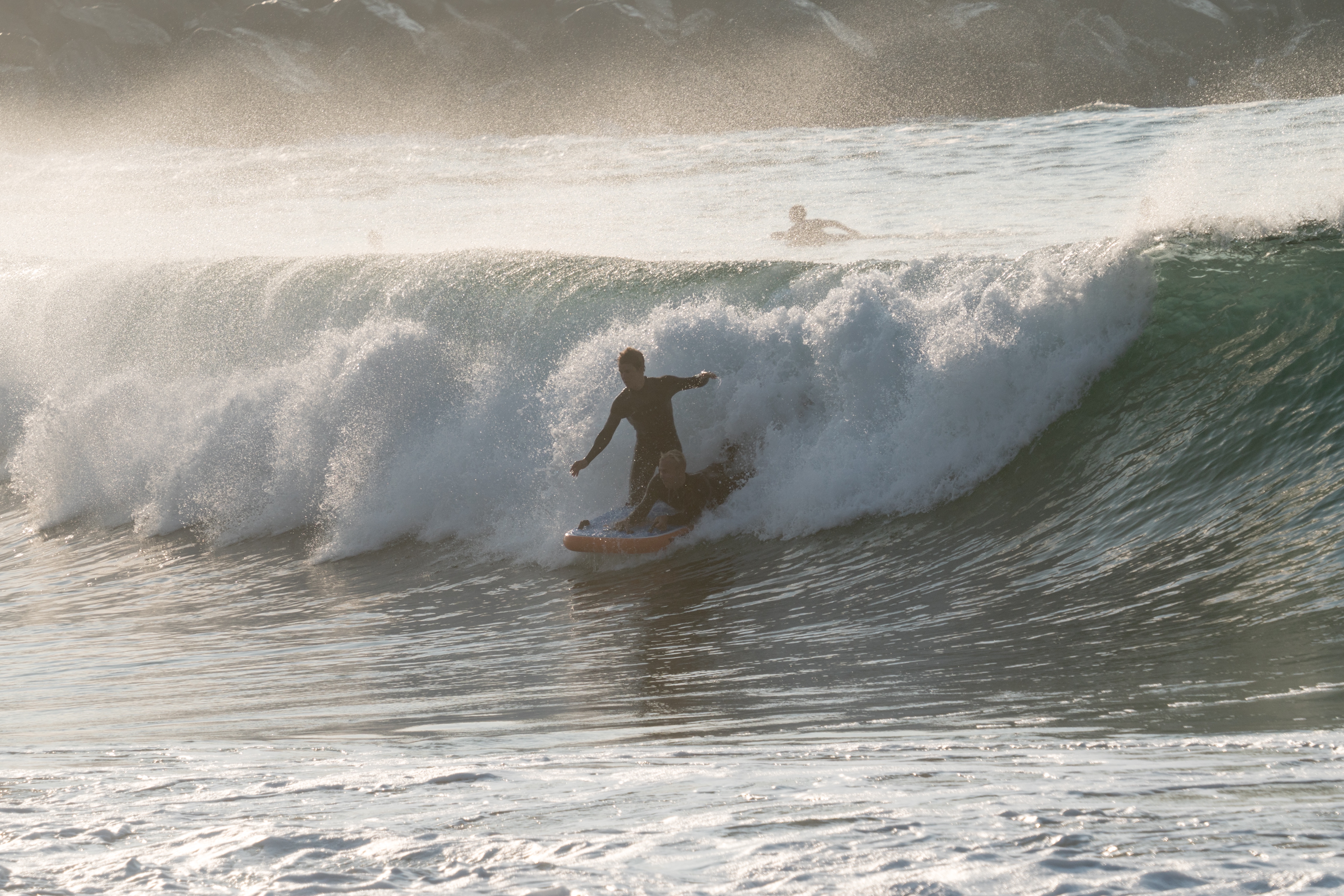 Craig Whetter and Tristan Ray are the First to Shred the Wedge on the Tandem Boogie