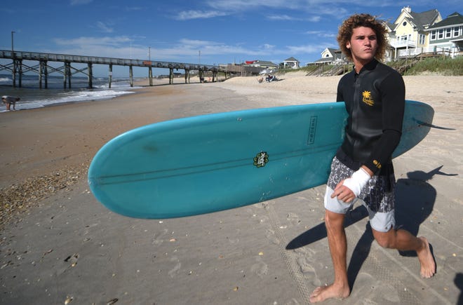 Hunting the big wave: Topsail’s Gianni Pike perseveres through challenges of autism – StarNewsOnline.com