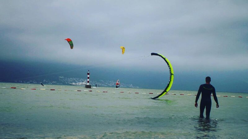 Kitesurfing and Windsurfing in Tivat with Boka Surfing Team – Total Montenegro News
