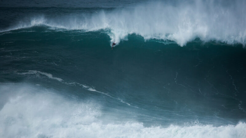 The Man Who Surfs the World’s Biggest Waves Without a Board – InsideHook